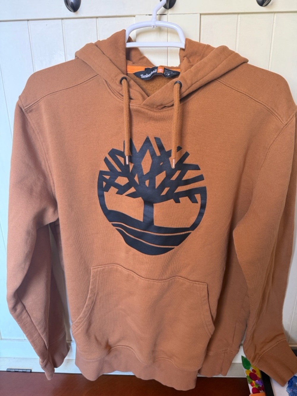 Timberland Pullover Hoodie with Black Tree Logo